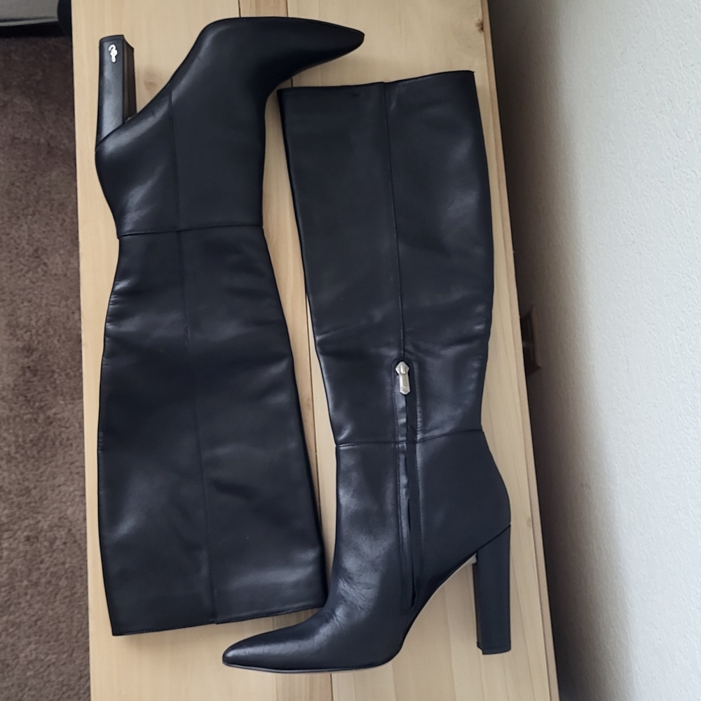 Sam Edelman Leather Knee High Boots